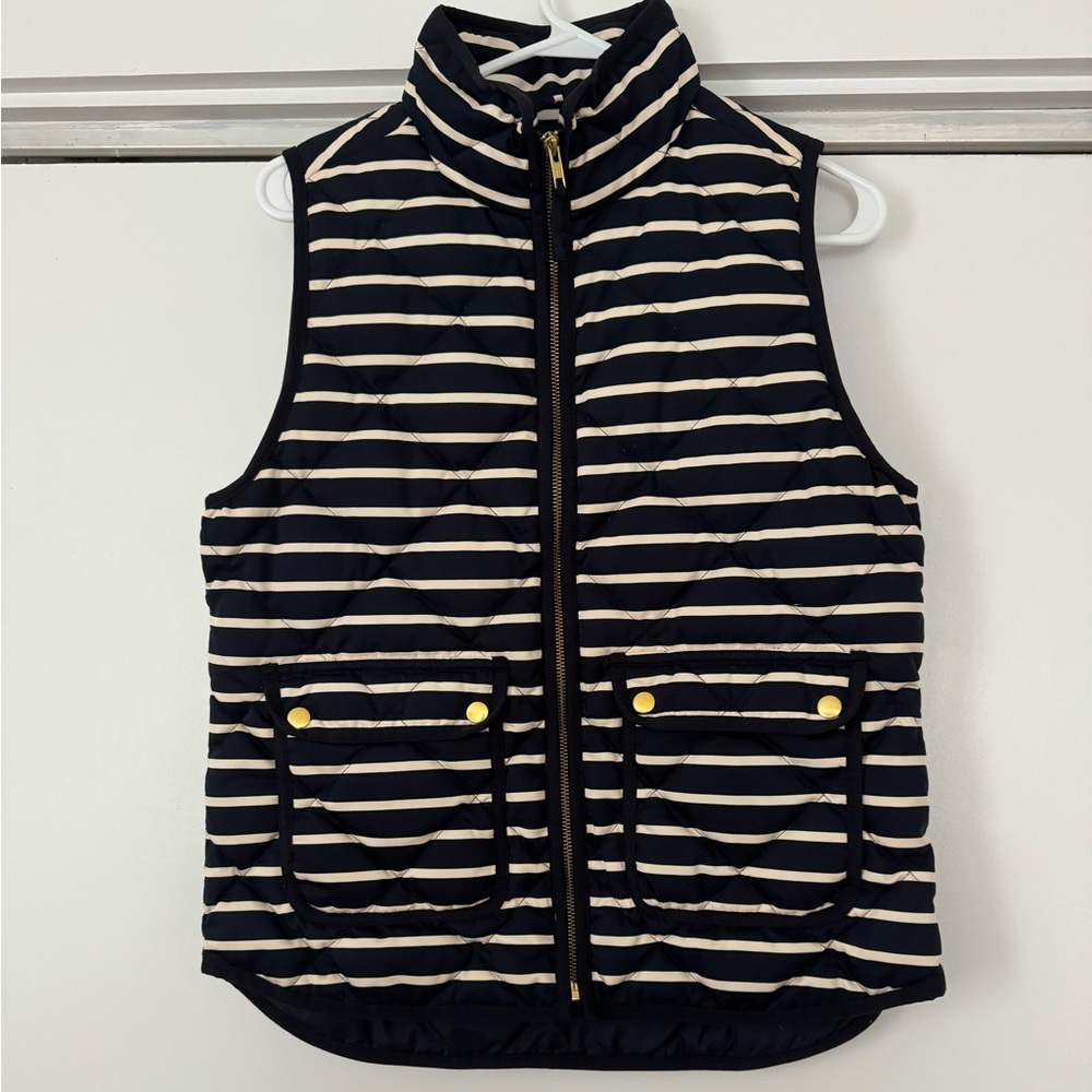 J.Crew Excursion Quilted Down Vest. Size Small. - image 1